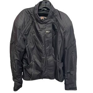 Fieldsheer Women’s padded Motorcyle Riding Jacket large black